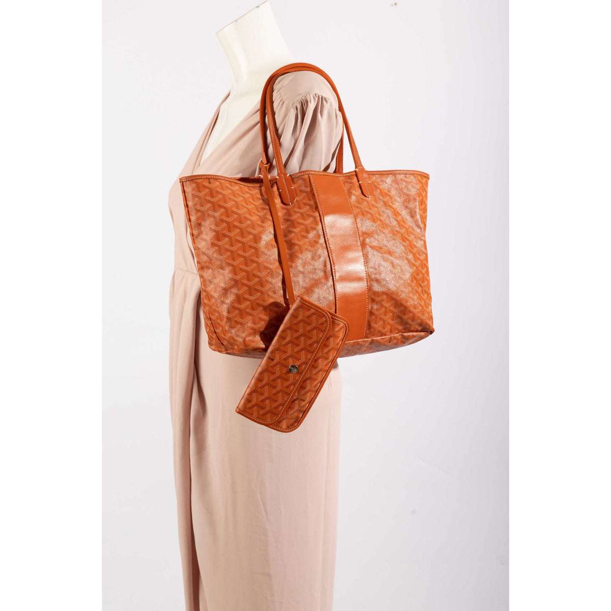 Goyard Saint Louis Orange Tote