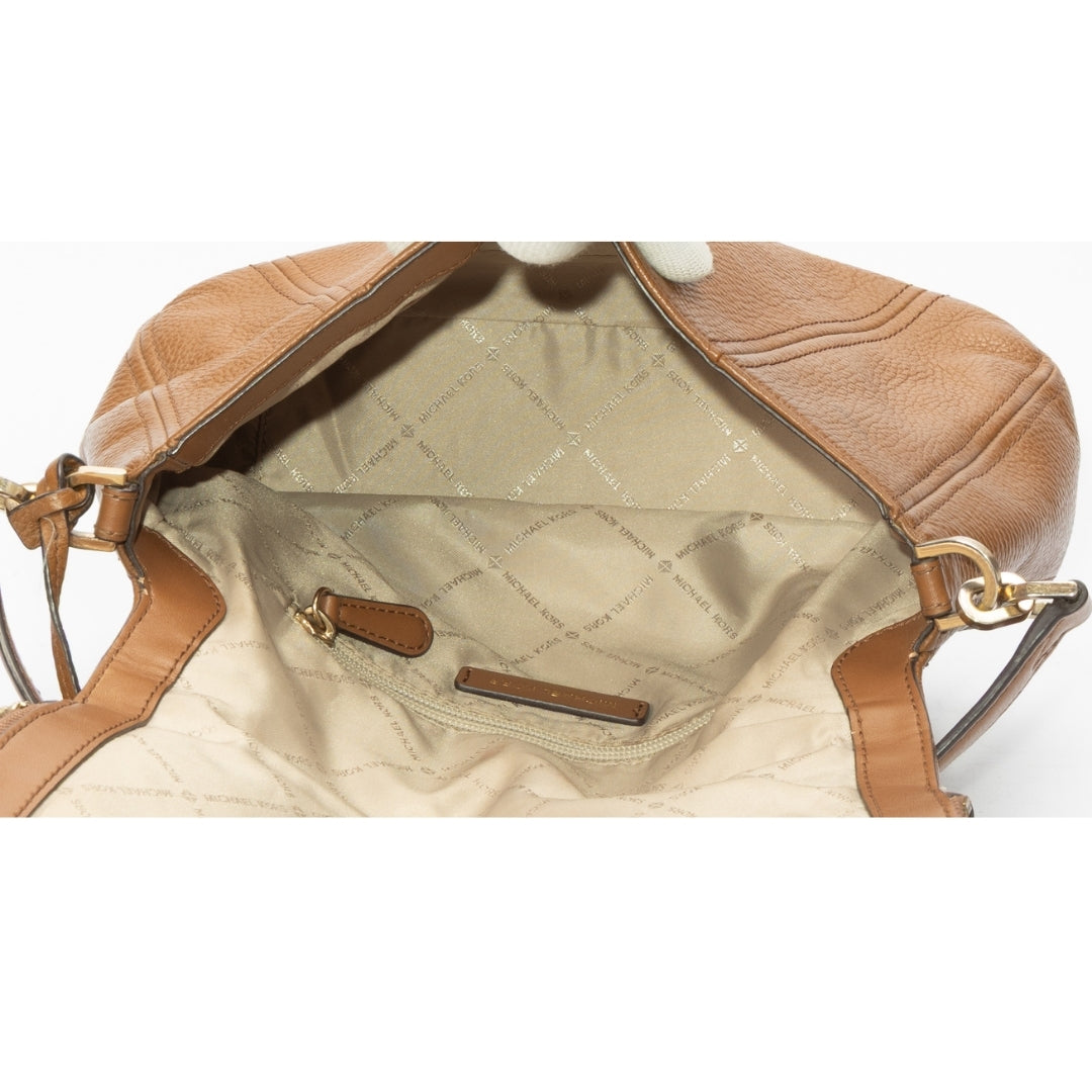 Michael Kors Bedford Medium Pebbled Leather Shoulder Bag