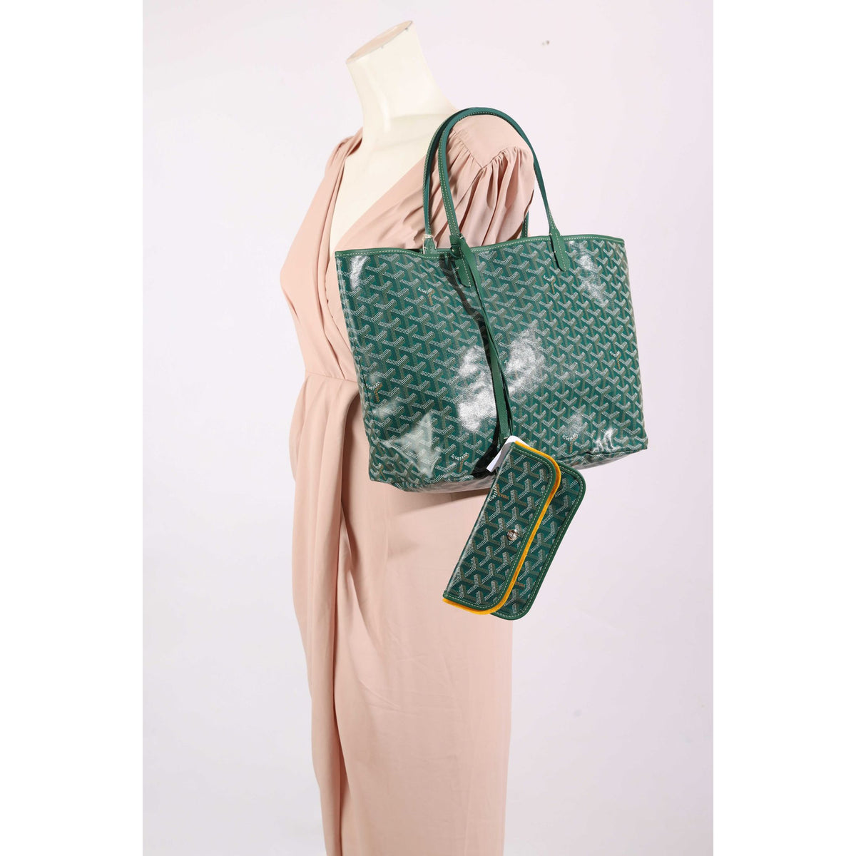 Goyard Saint Louis PM Green Tote