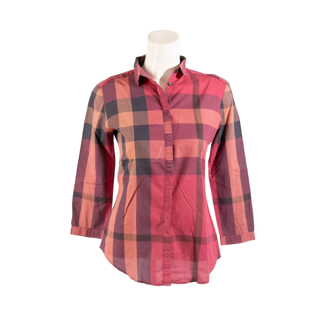 Burberry Brit Red Checked Shirt