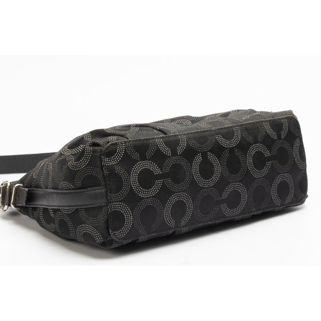 Coach Madison Dotted Art Shoulder Bag