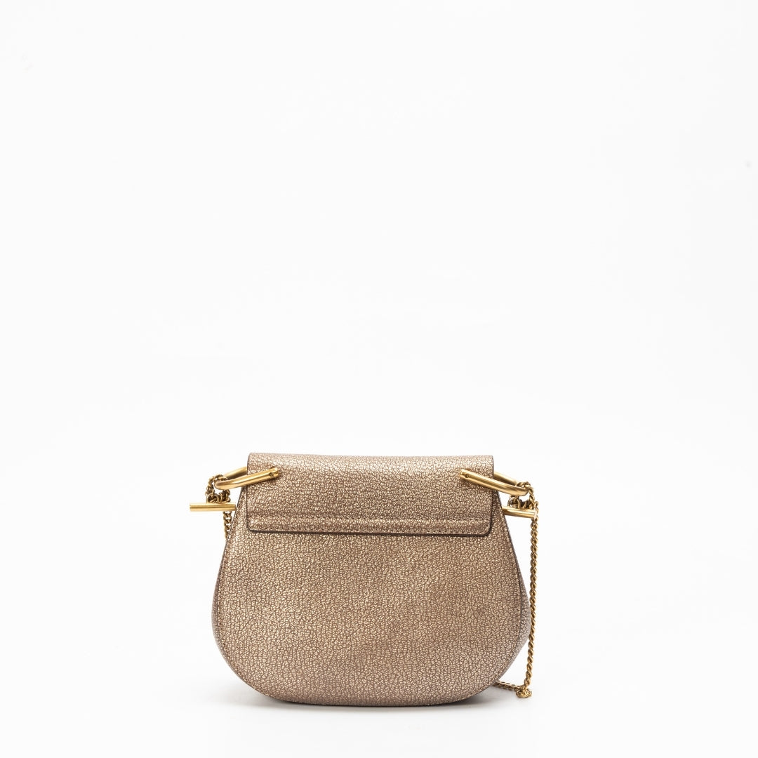 Chloe Leather Drew Crossbody Bag