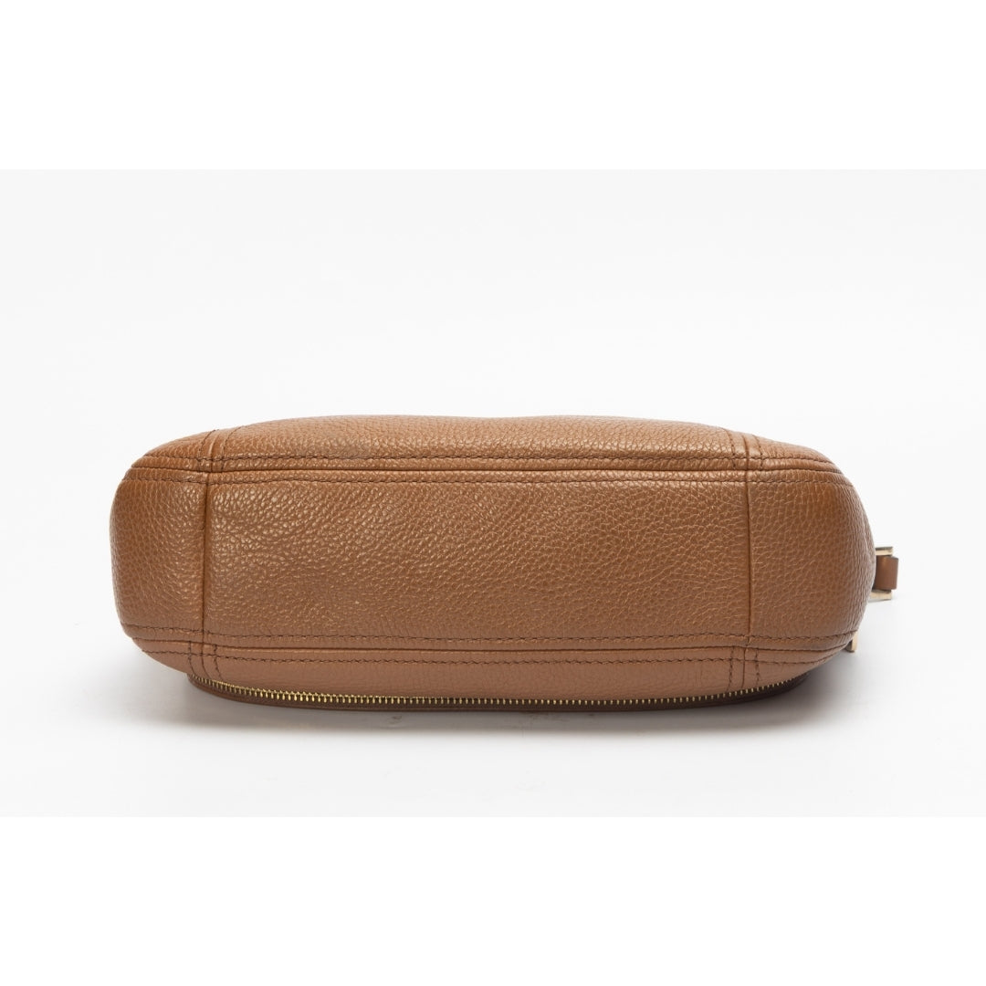 Michael Kors Bedford Medium Pebbled Leather Shoulder Bag