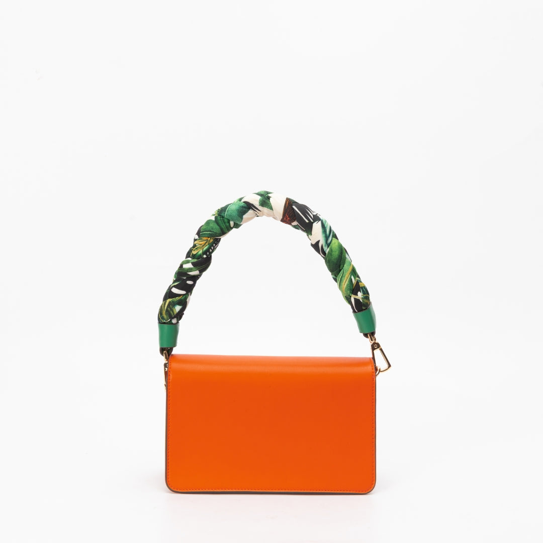 Charles & Keith scarf wrapped handle bag