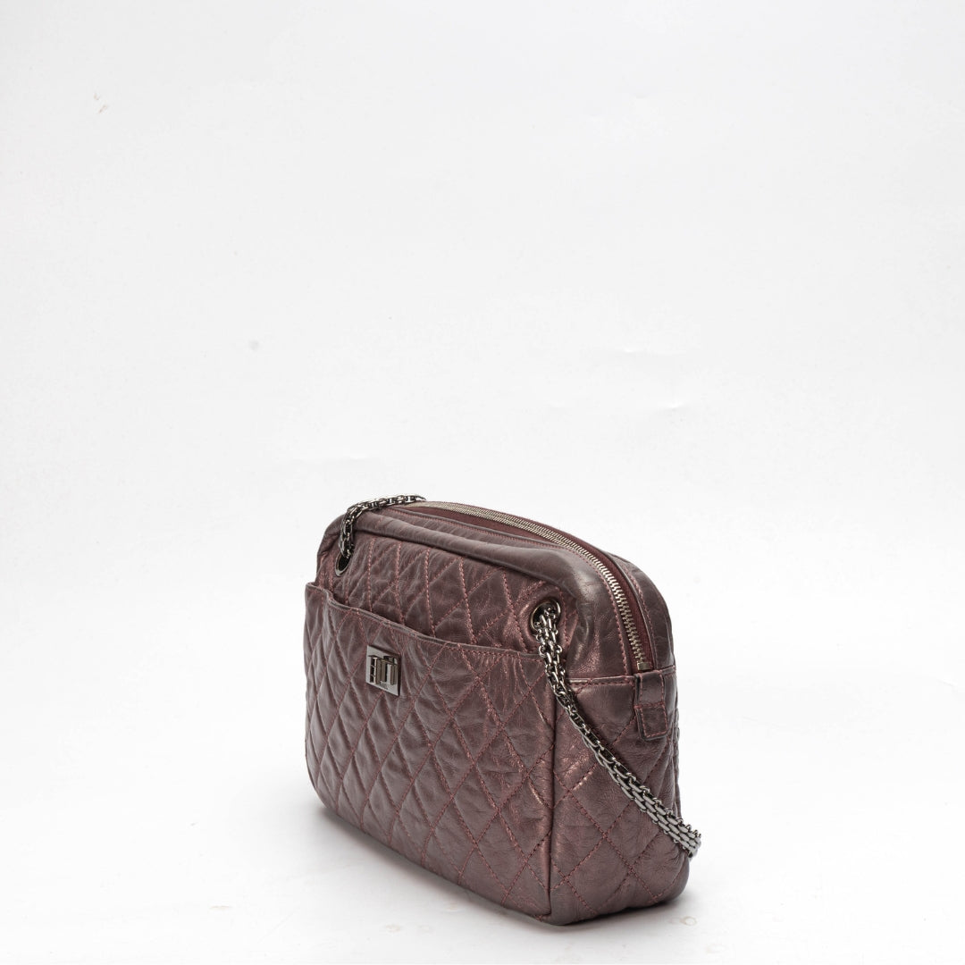 Chanel Fonce Quilted Reissue 2.55 Camera Bag