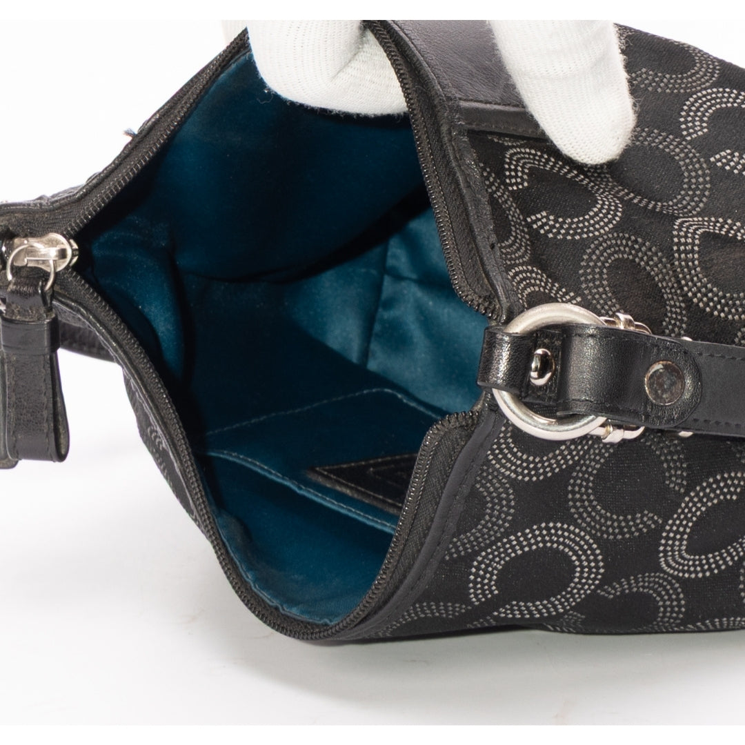 Coach Madison Dotted Art Shoulder Bag