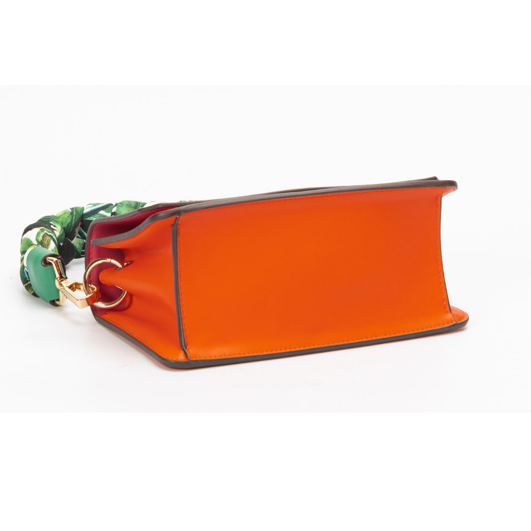 Charles & Keith scarf wrapped handle bag