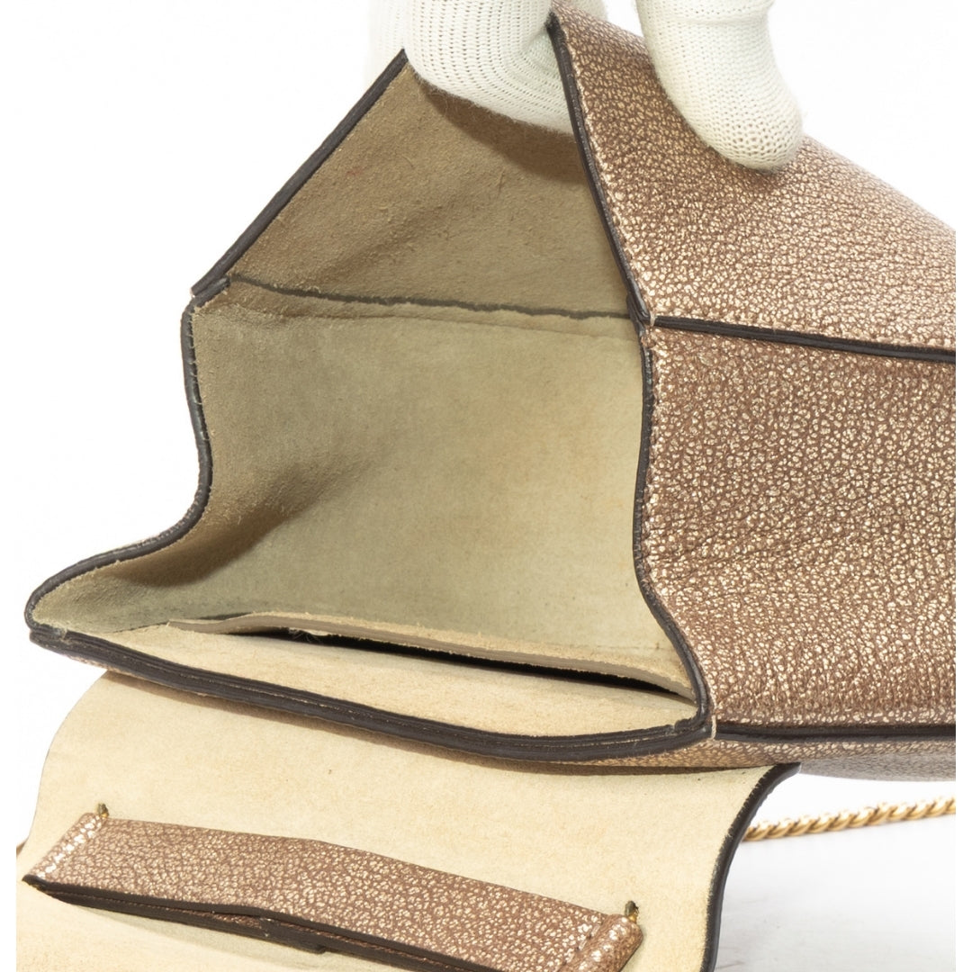 Chloe Leather Drew Crossbody Bag