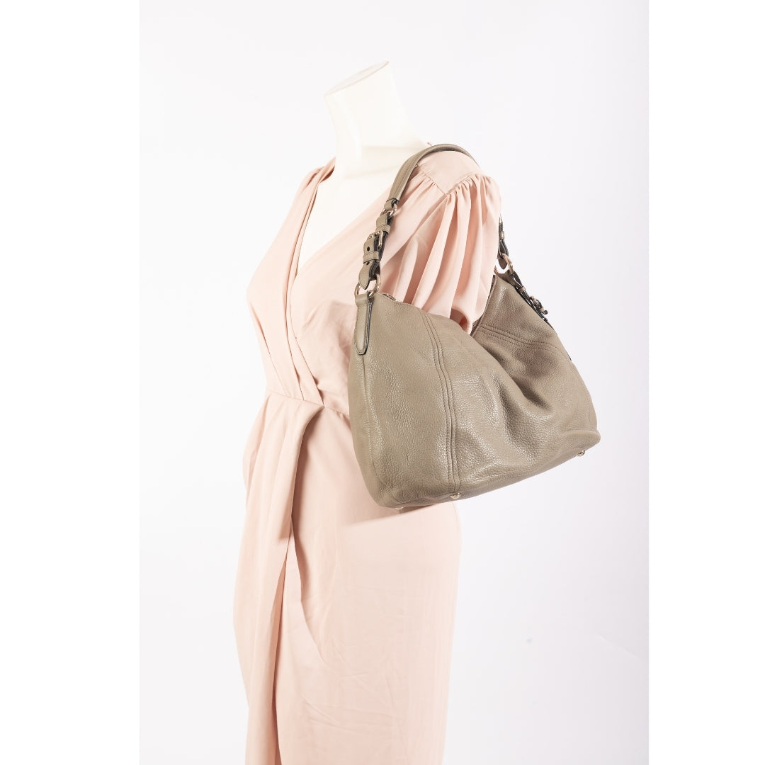Prada Vitello Phenix Leather Hobo