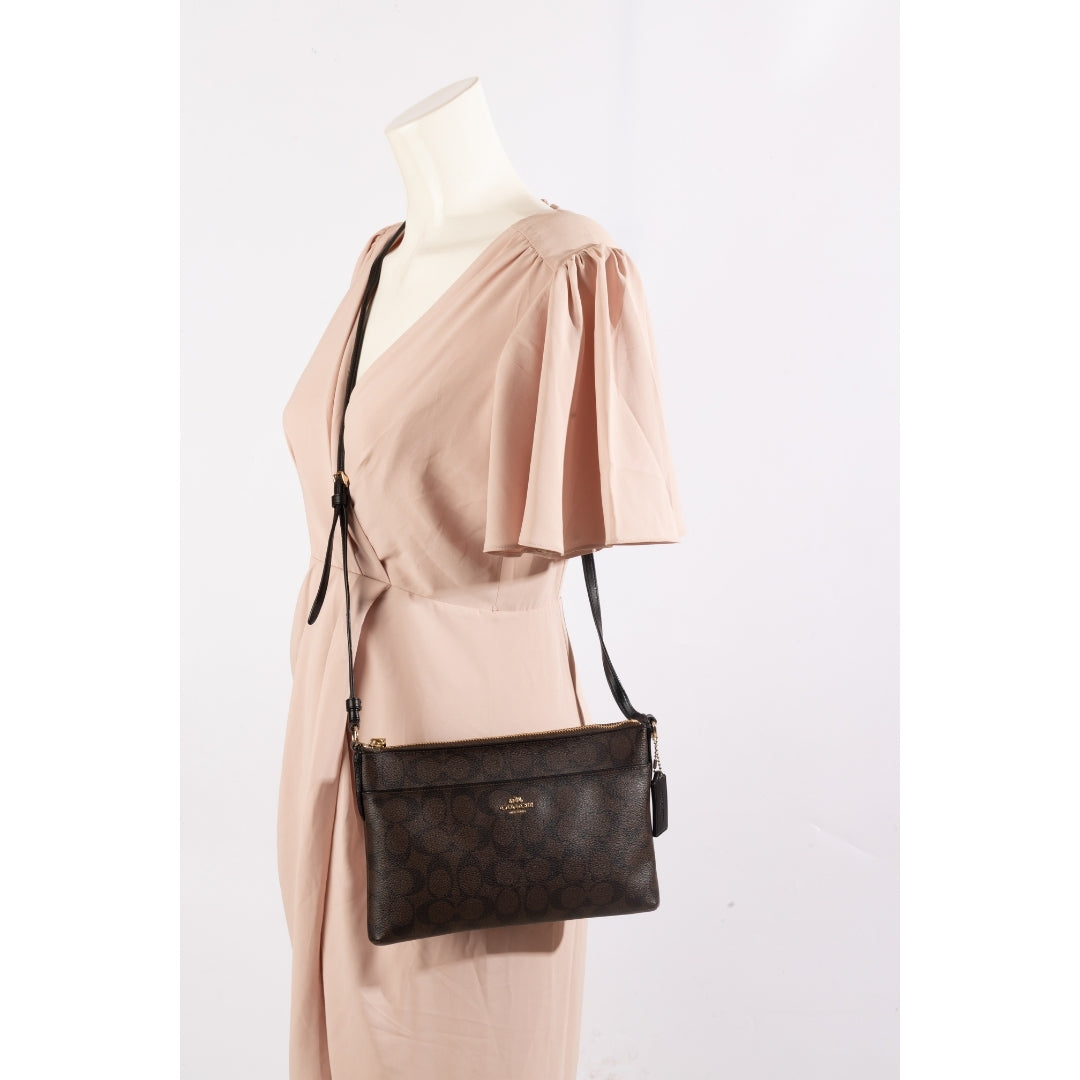 Coach Leather Messenger Bag