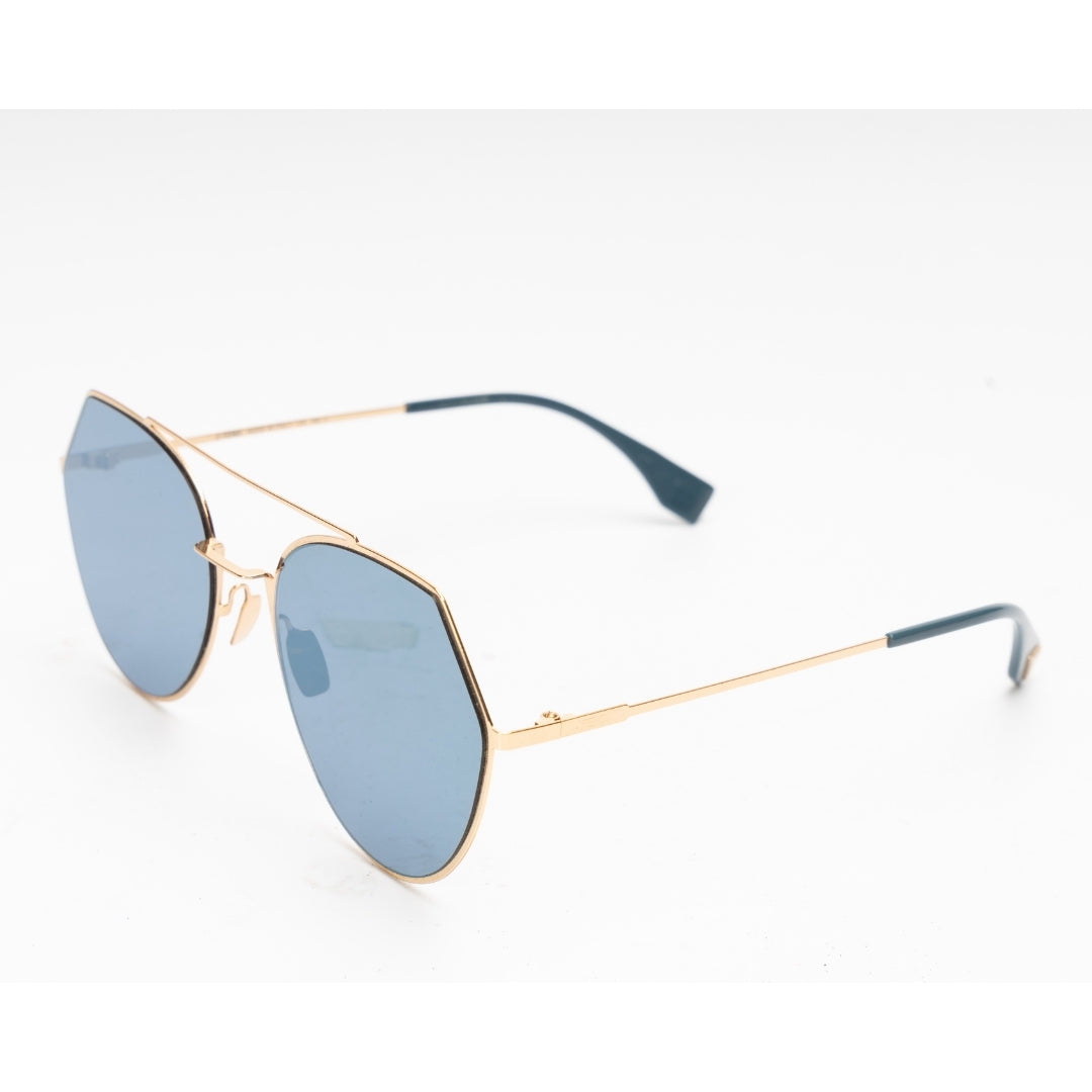 Fendi Metal Geometric Sunglasses