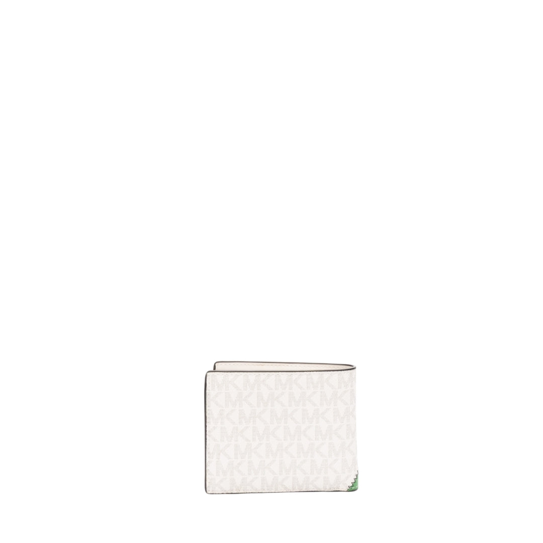 Michael Kors Cooper Logo and Striped Billfold Wallet