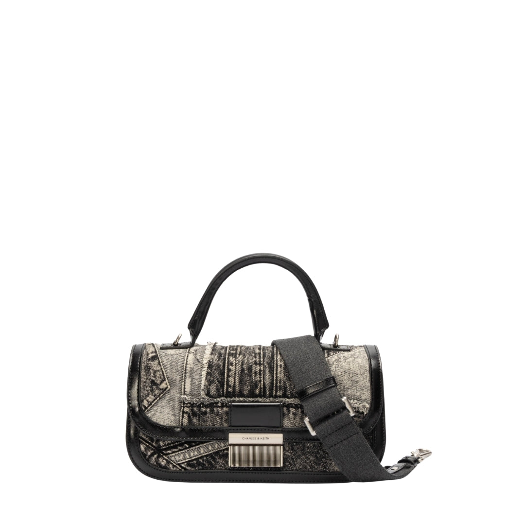 Charles and Keith Charlot Elongated Top Handle Bag