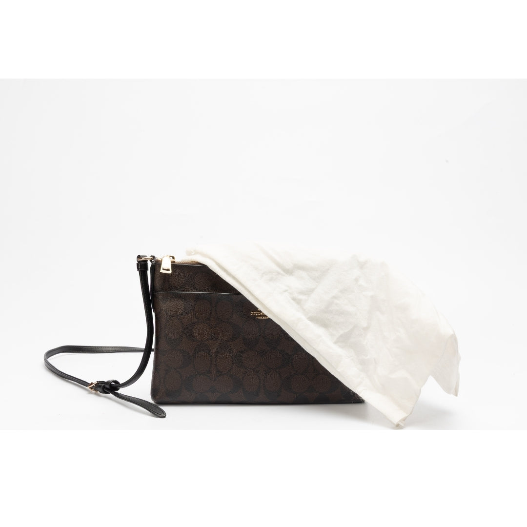 Coach Leather Messenger Bag