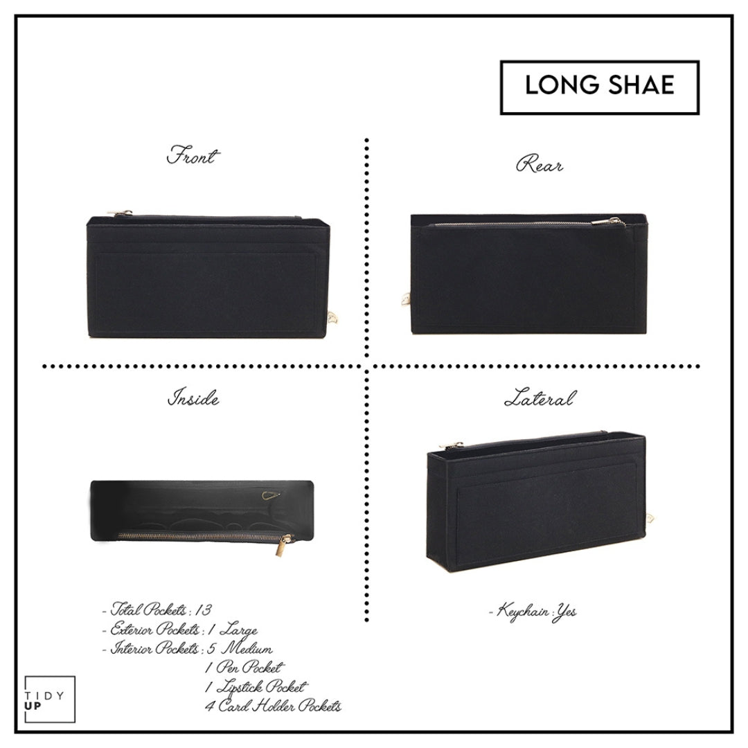 Long Bag Organiser - 4 Colours Available