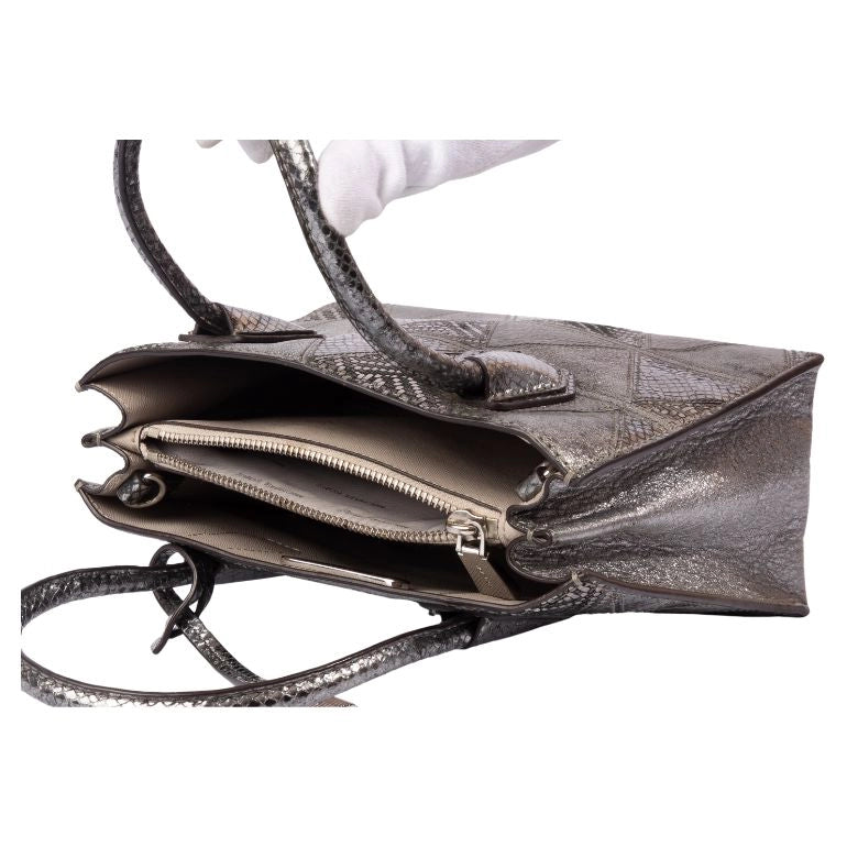 Michael Kors Mercer Metallic Patchwork Crossbody Bag