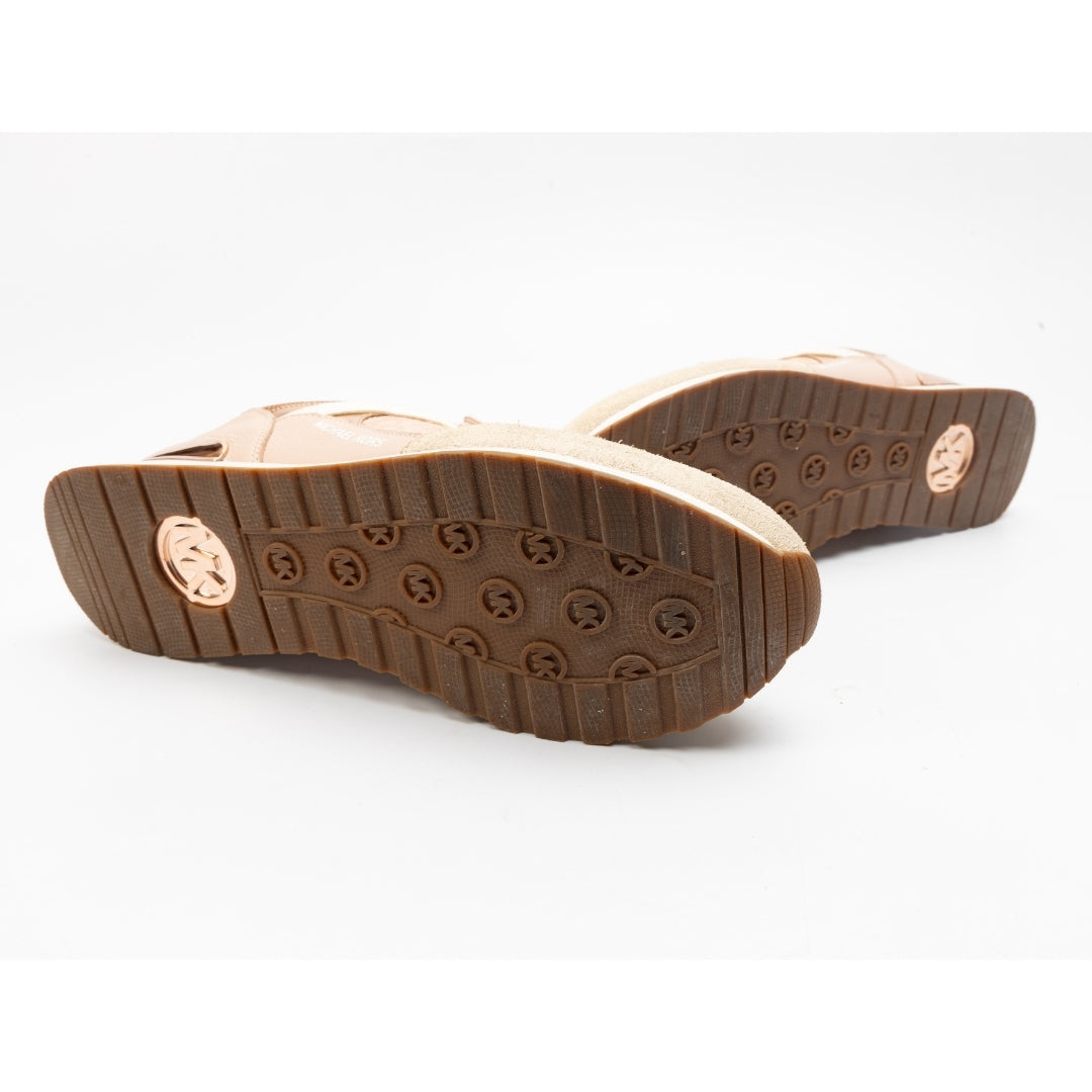 Michael Kors Wilma Suede and Logo Trainer
