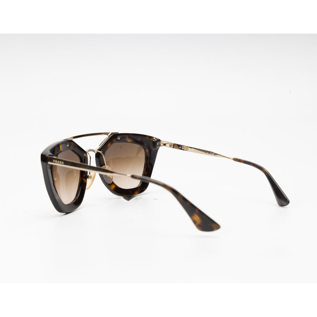 Prada Black Round Sunglasses