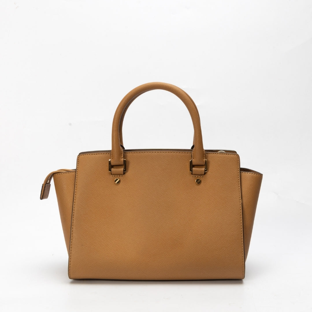 Michael Kors Leather Medium Selma Satchel