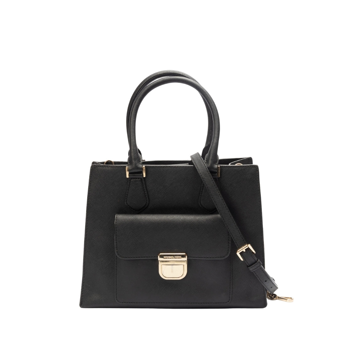 Michael Kors Leather Top Handle Bag