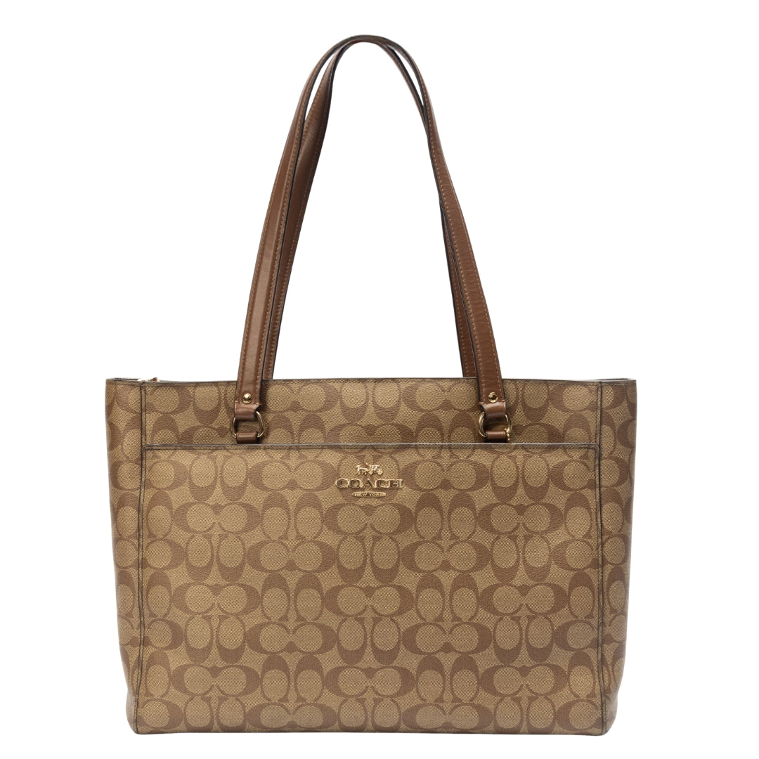 Coach Addison Tote In Signature Canvas