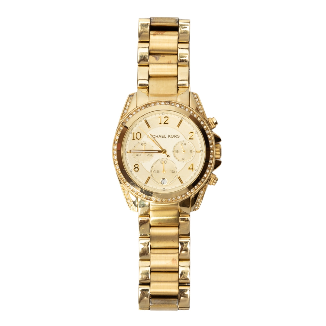 Michael Kors Gold PVD Coated Stainless Steel Watch