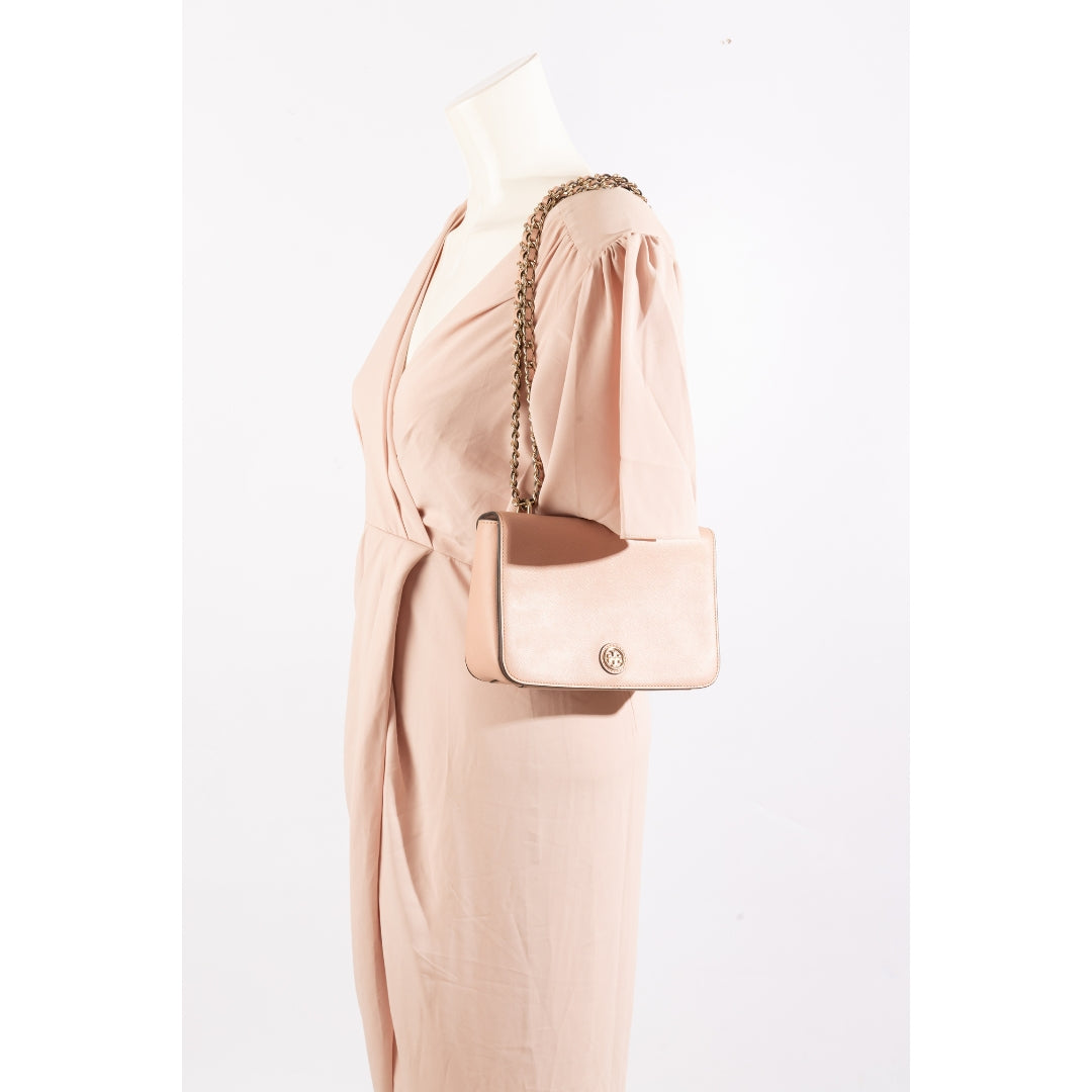 Tory Burch Light Pink Robinson Shoulder Bag