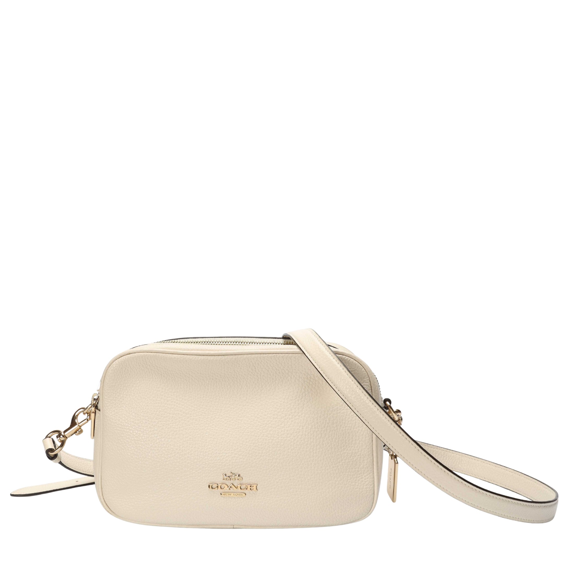 Coach White  Mini Jamie Camera Bag