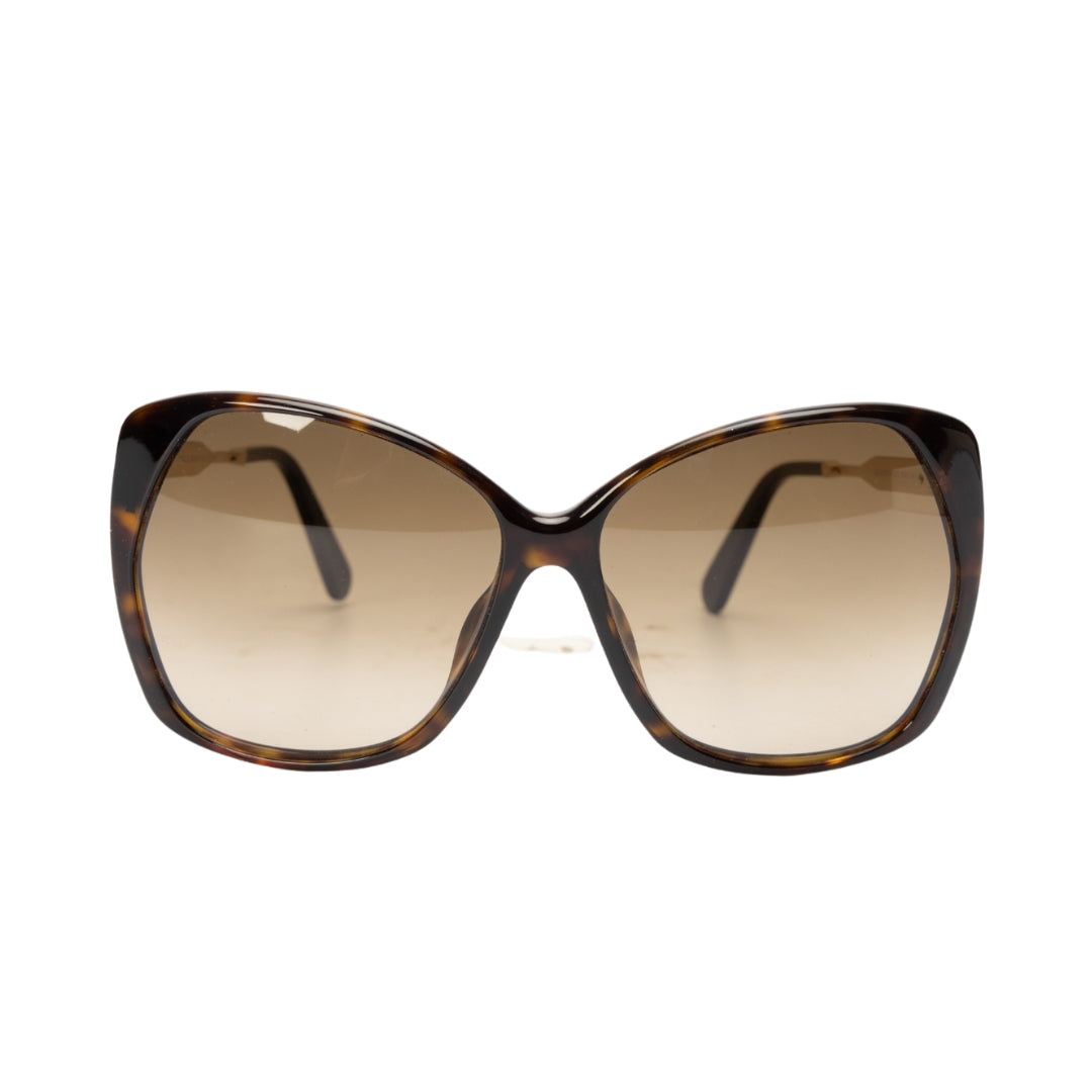 Marc Jacobs Tortoise Oversized Sunglasses