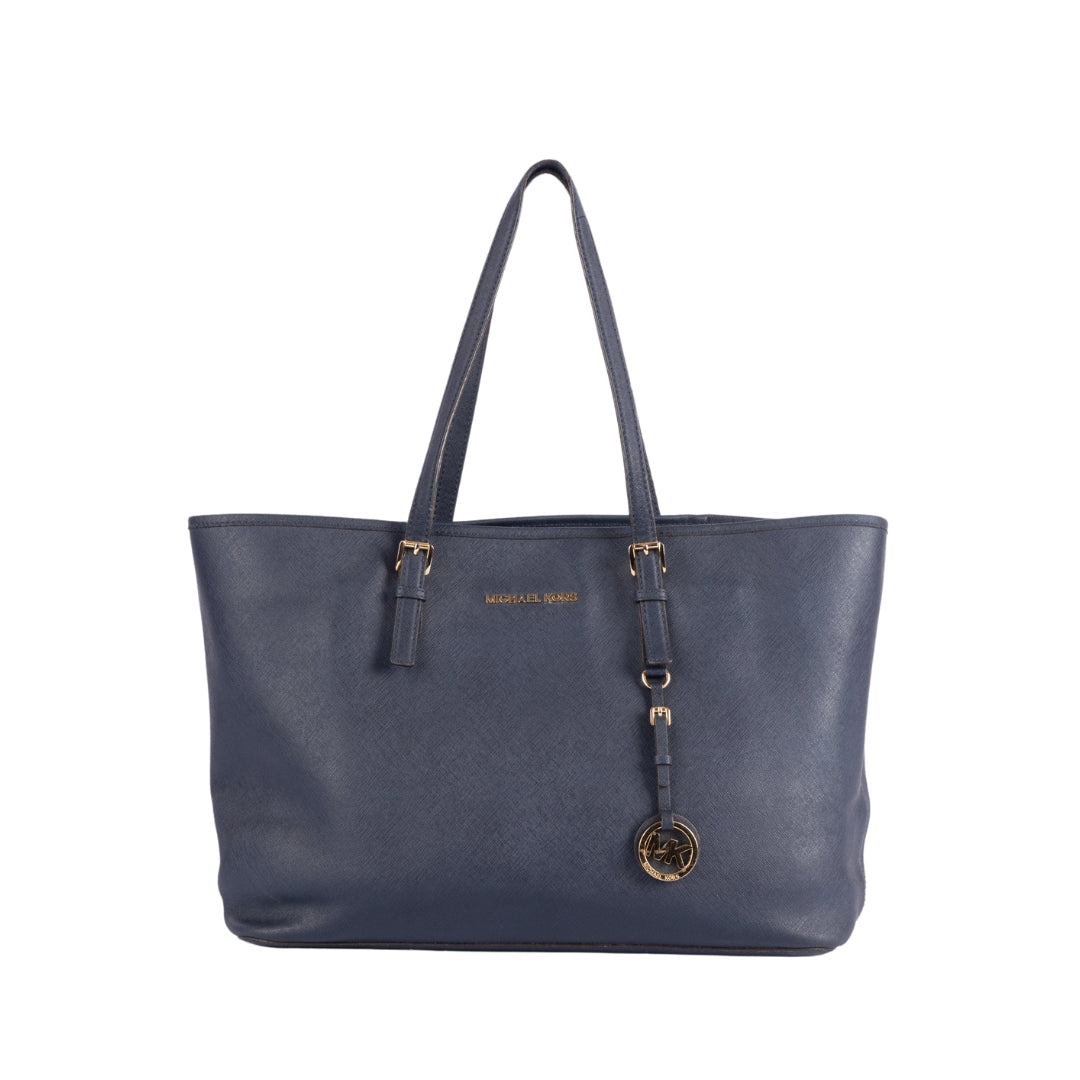 Michael Kors Jet Set Travel Navy Tote Bag