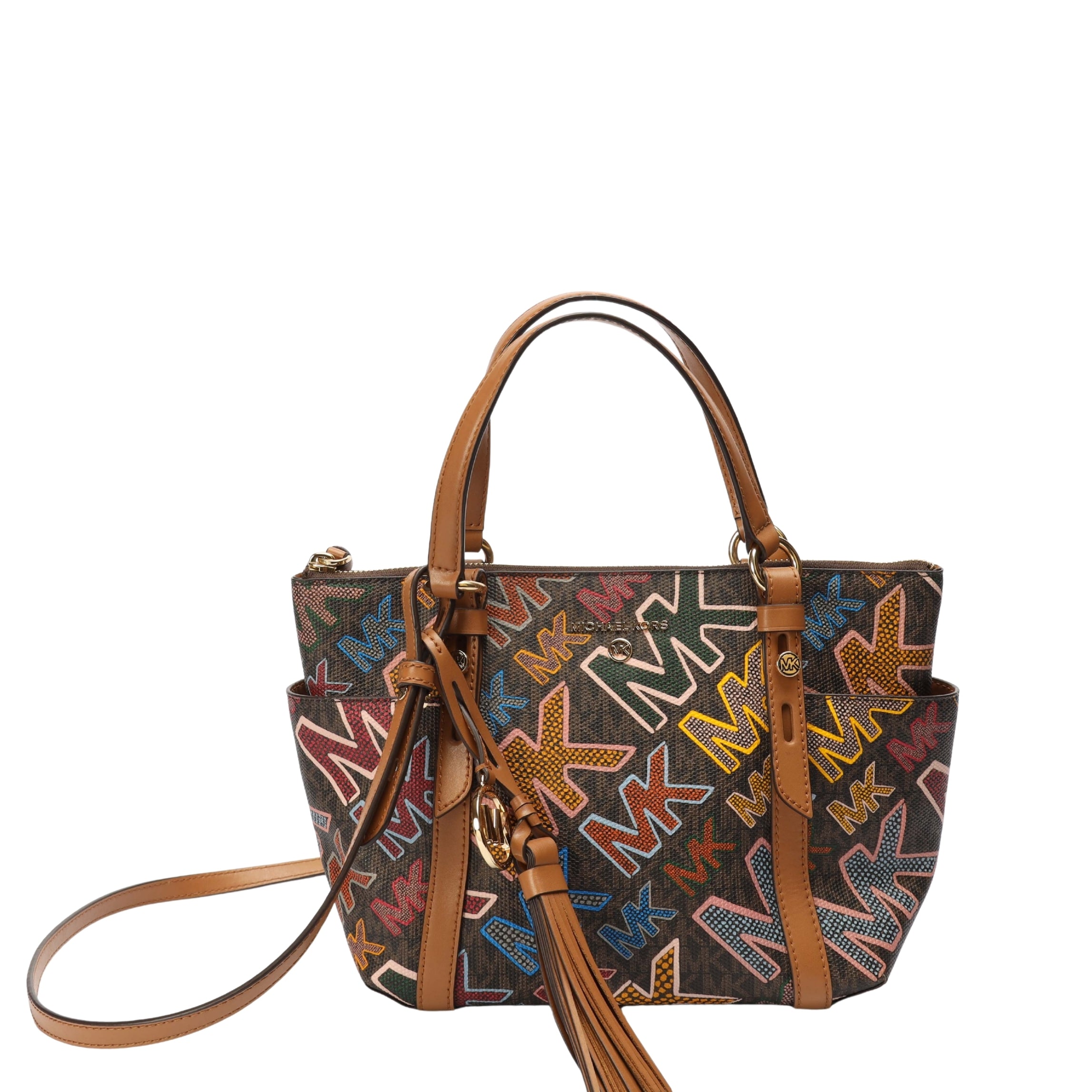 Michael Kors Sullivan Multi-Logo Convertible Satchel