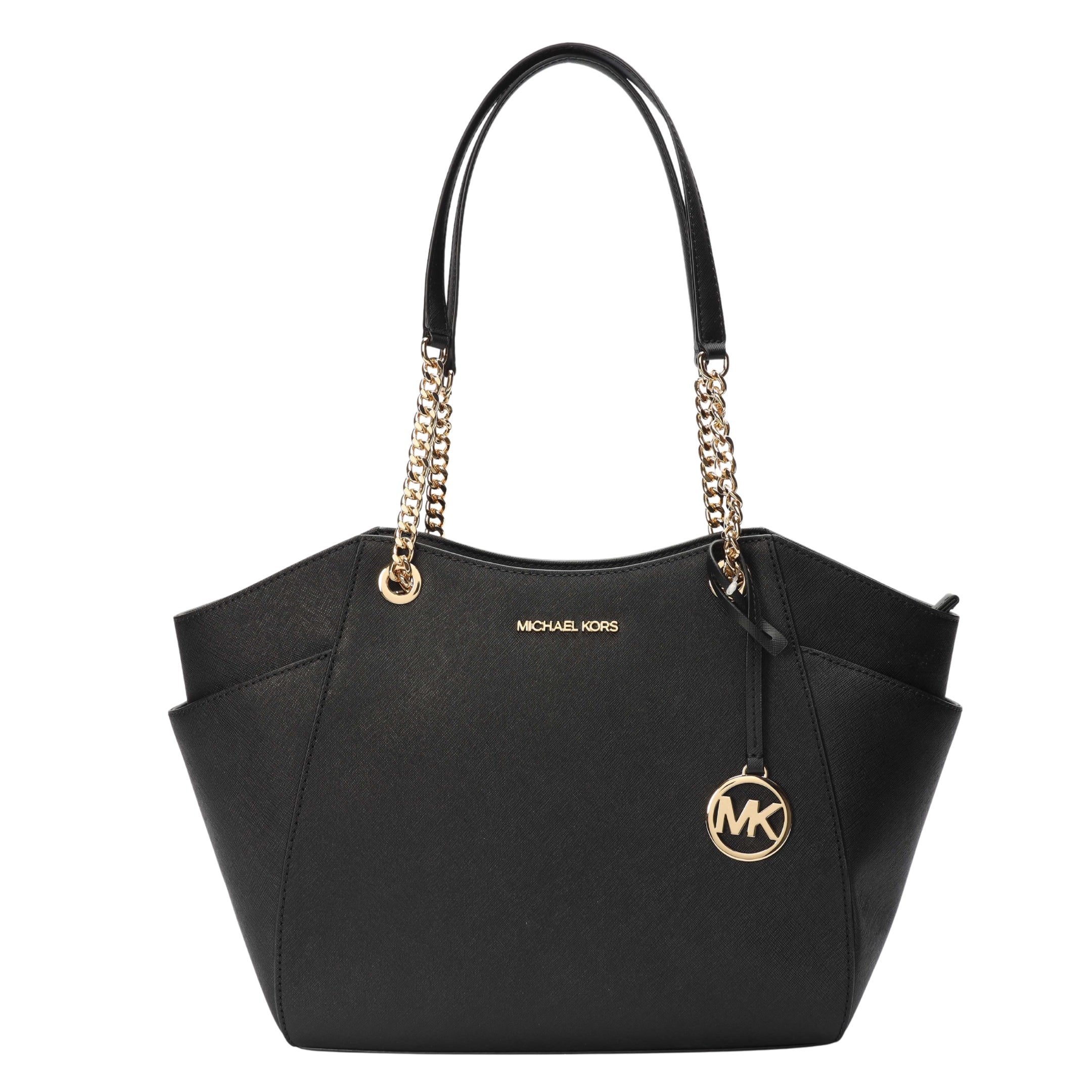 Michael Kors Black Jet Set Large Shoulder Bag