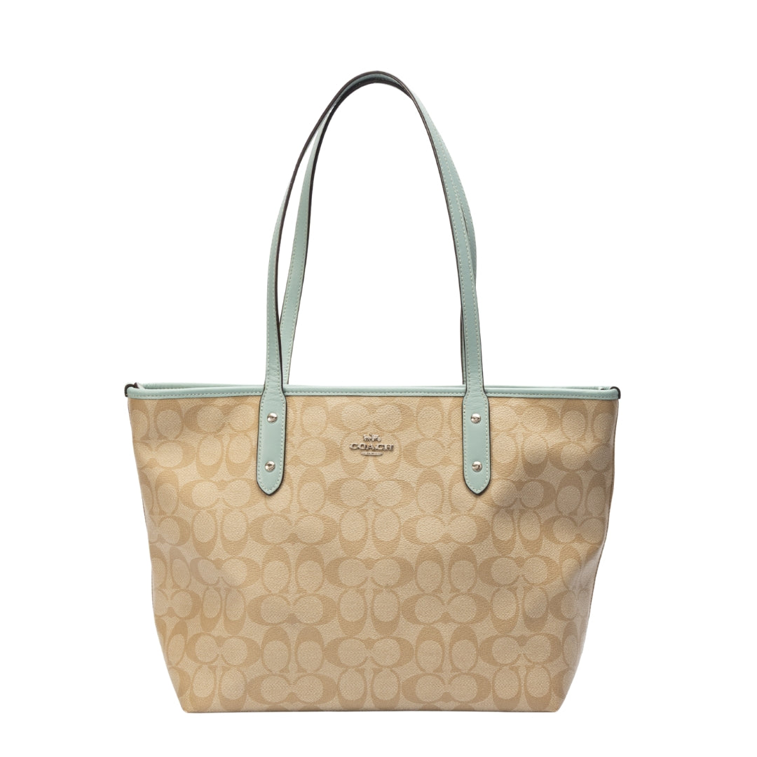 Coach City Tote Bag in Signature Canvas