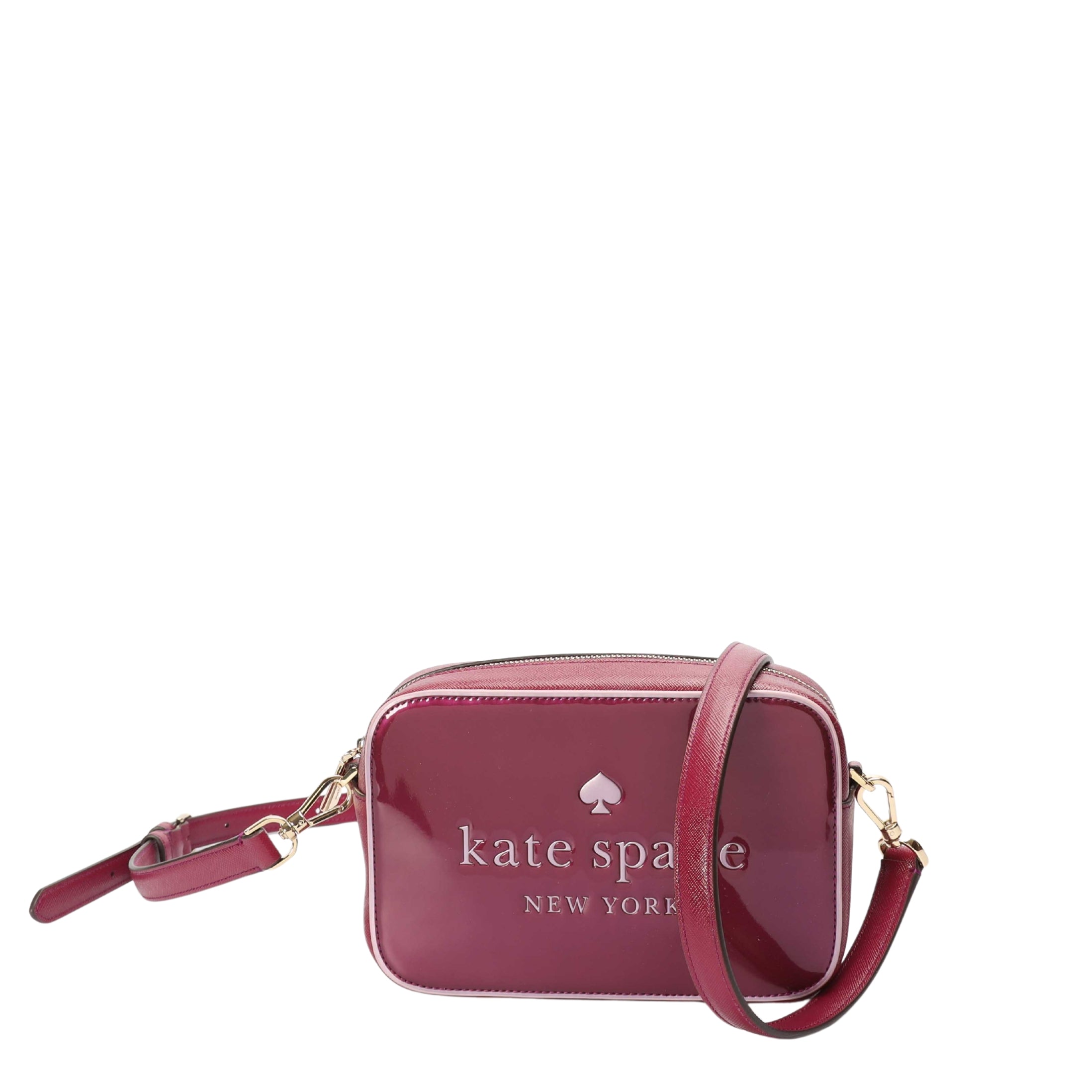 Kate Spade Purple Oh Snap Mini Camera Bag