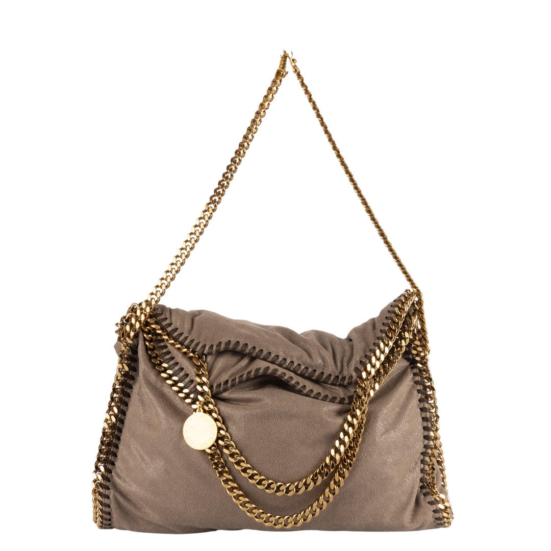 Stella McCartney Light Brown Faux Leather Falabella Tote