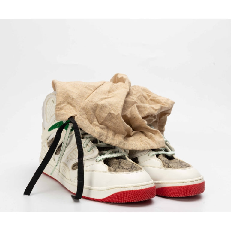 Gucci Men's High Top Basket Sneakers