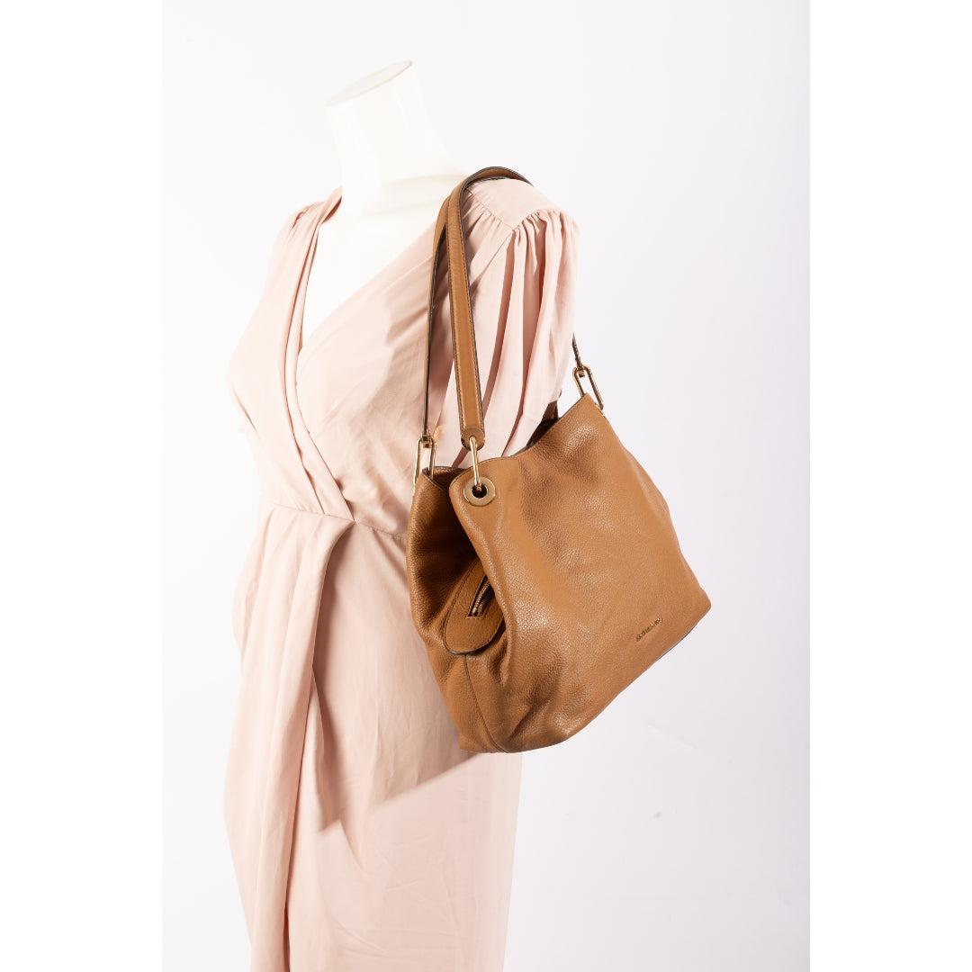 Michael Kors Raven Large Leather Shoulder Bag