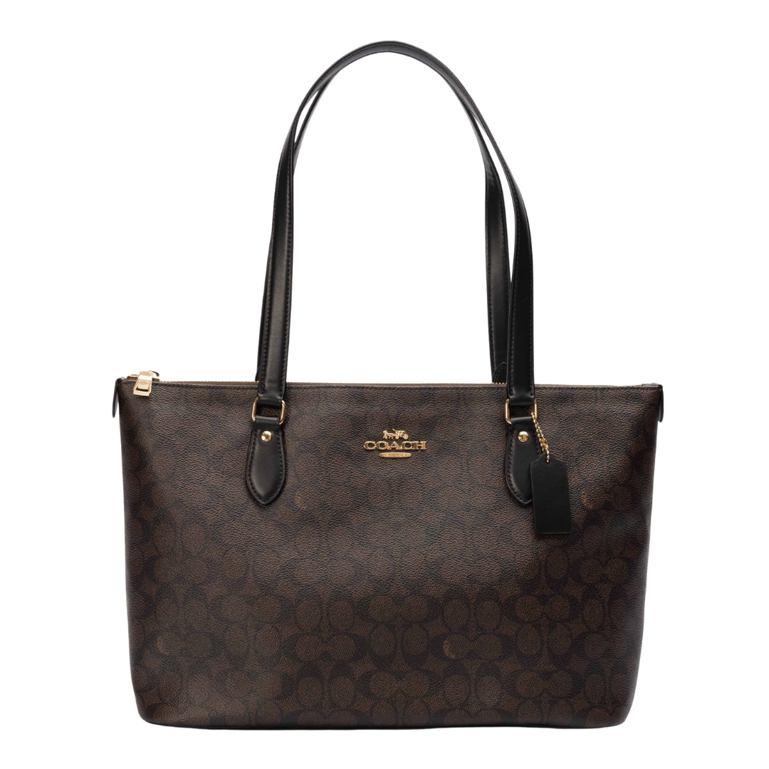 Coach Gallery Tote Bag In Signature Canvas