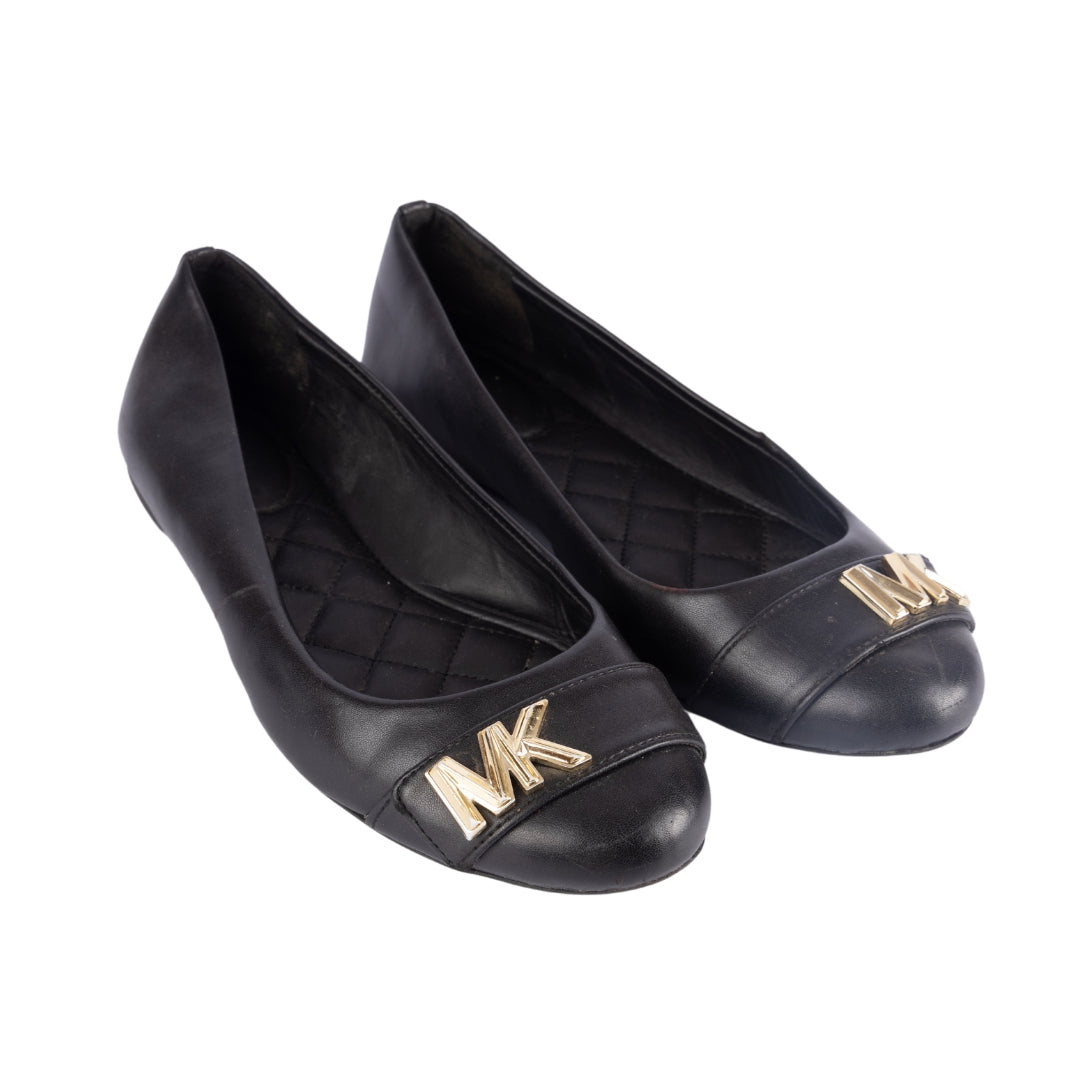 Michael Kors Jilly Logo Ballet Flats