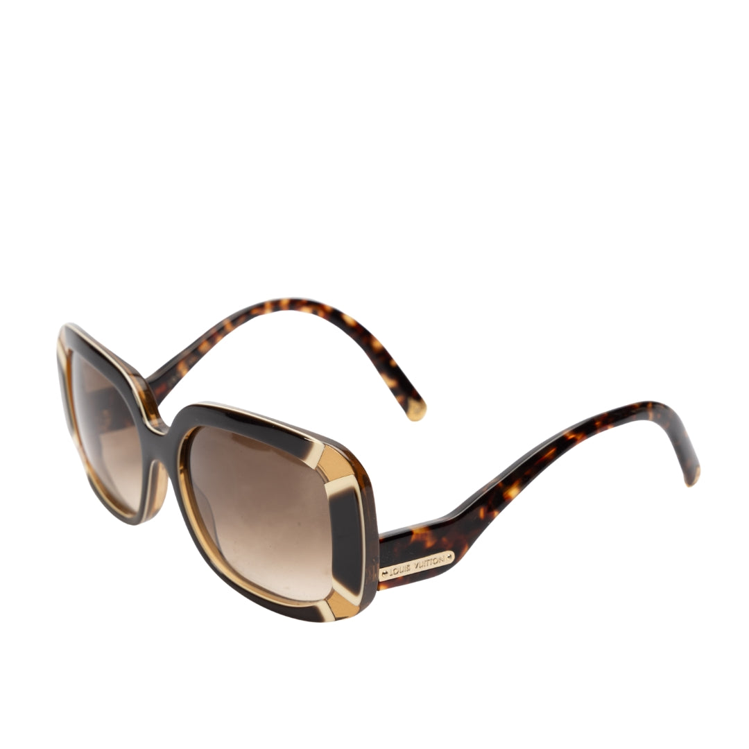 Louis Vuitton Brown Anemone Gradient Sunglasses