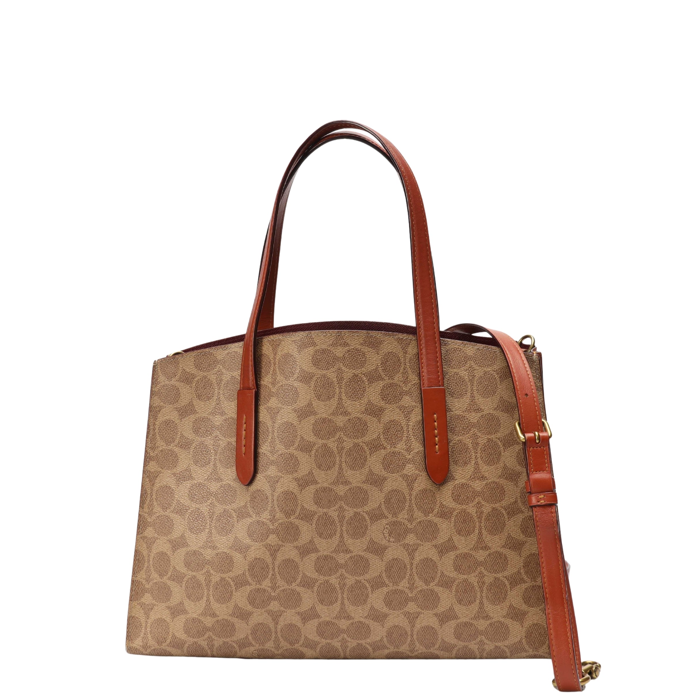 Coach Charlie Carryall Tote in Signature Canvas