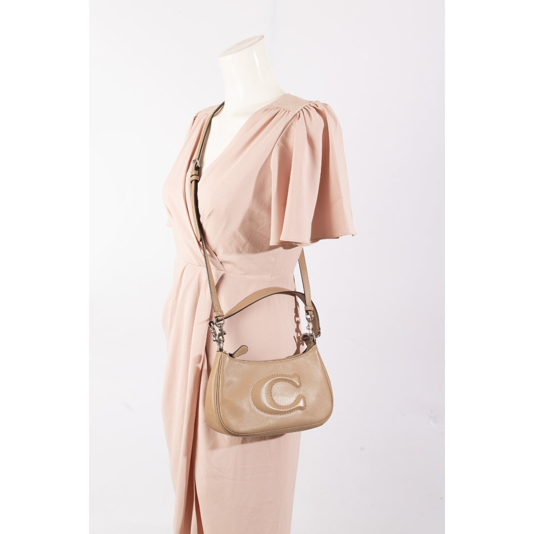 Coach Beige Teri Shoulder Bag