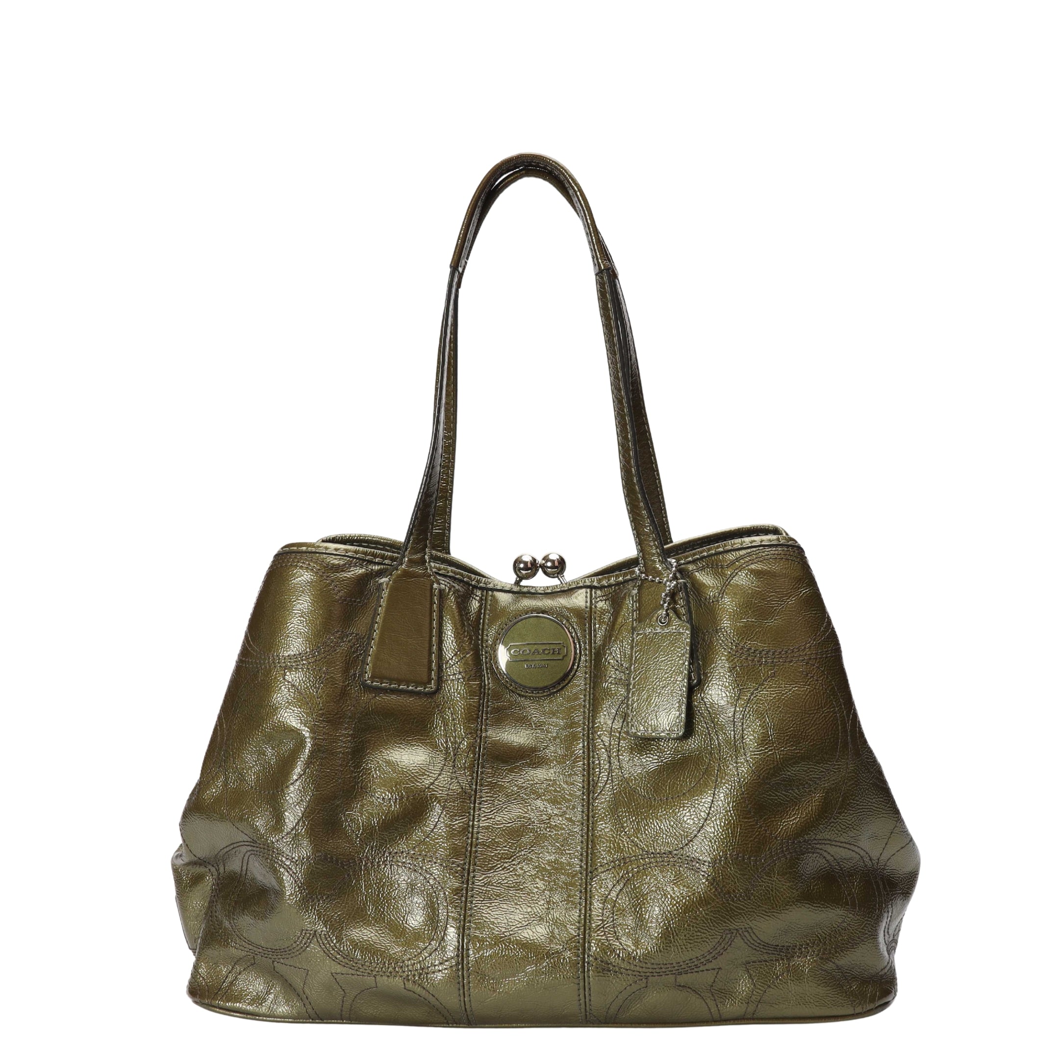 Coach Olive Framed Carryall Tote