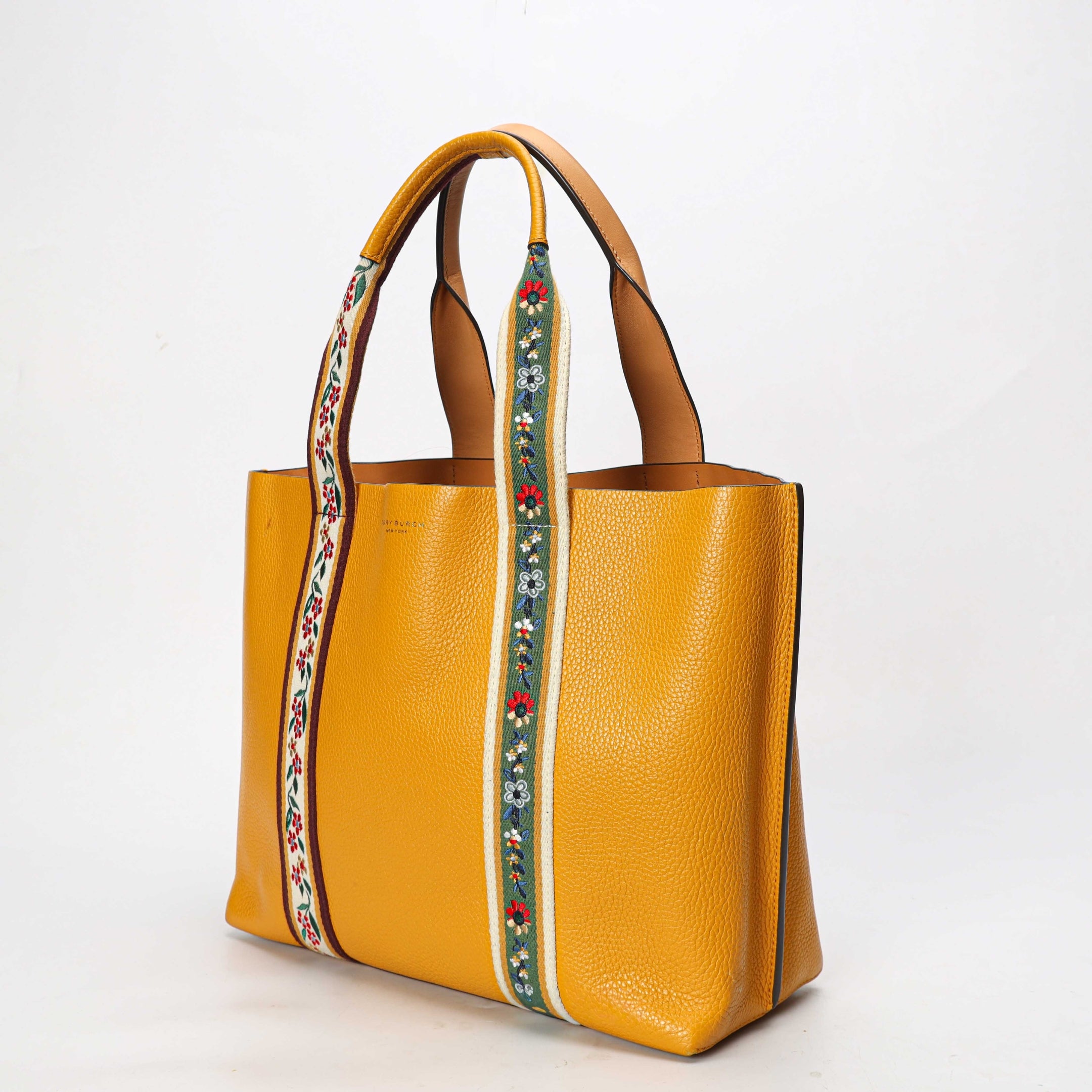 Tory Burch Perry Yellow Tote