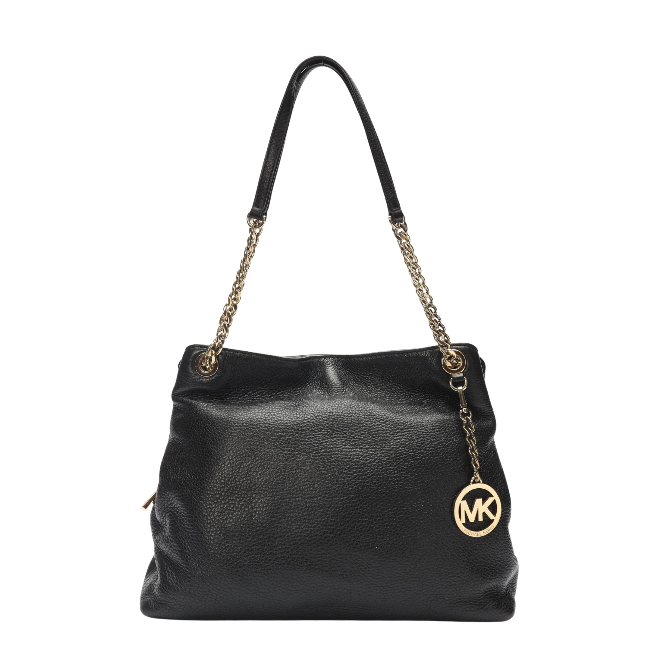 Michael Kors Jet Set Black Chain Tote