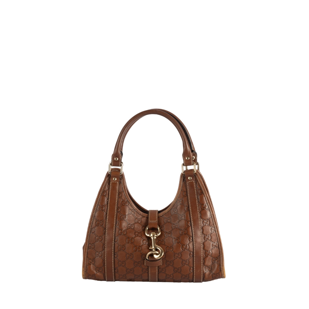 Gucci Guccissima Leather Bardot Joy Hobo Bag