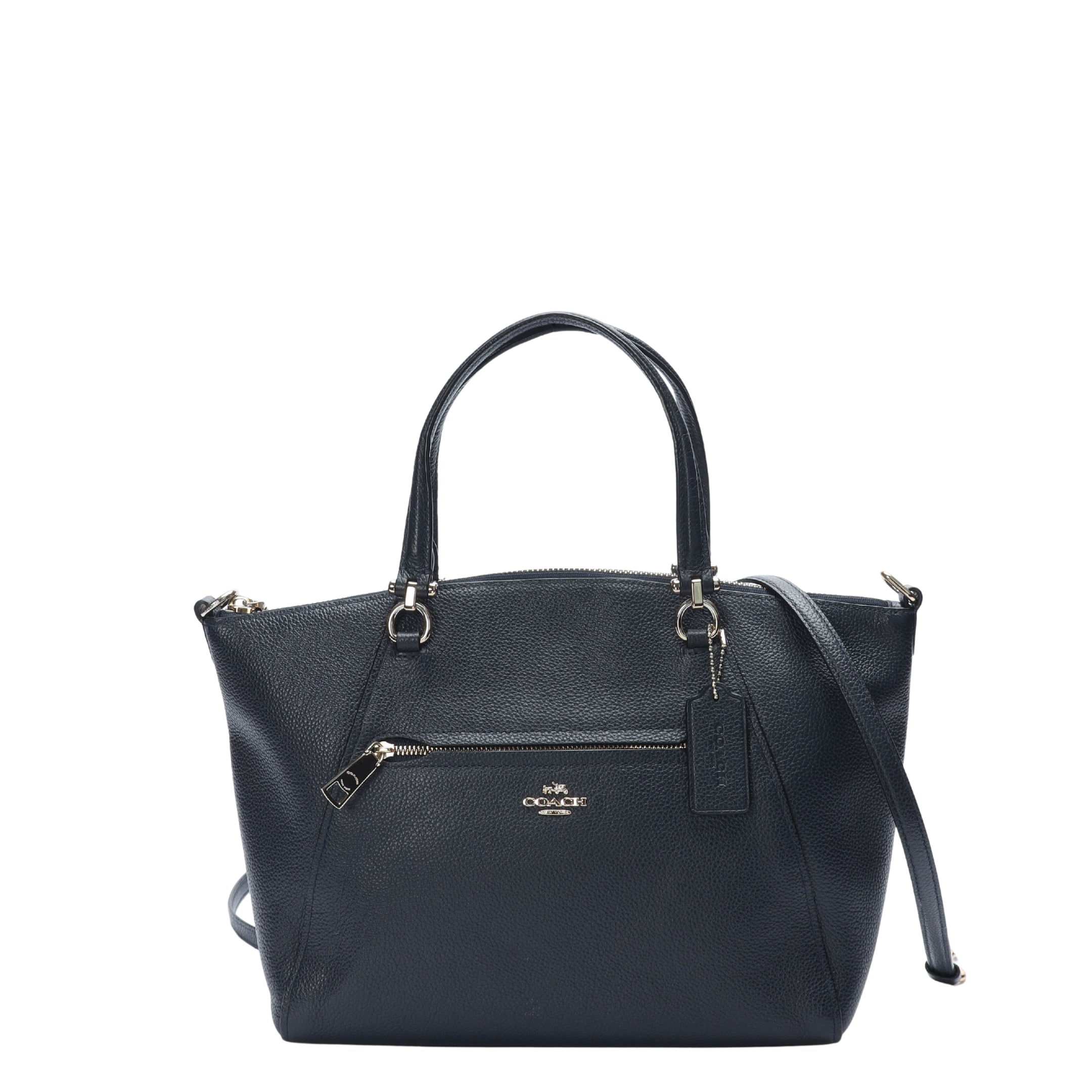 Coach Prairie Navy Convertible Satchel