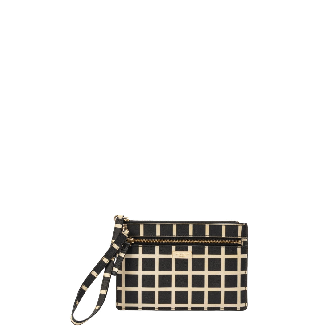 Kate Spade Laurel Checkers Wristlet