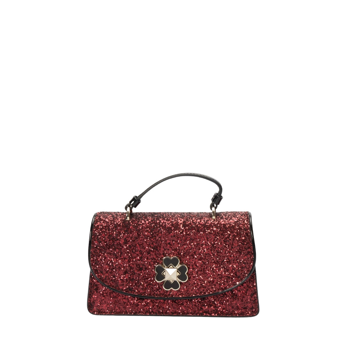 Kate Spade Odette Red Glitter Mini Satchel
