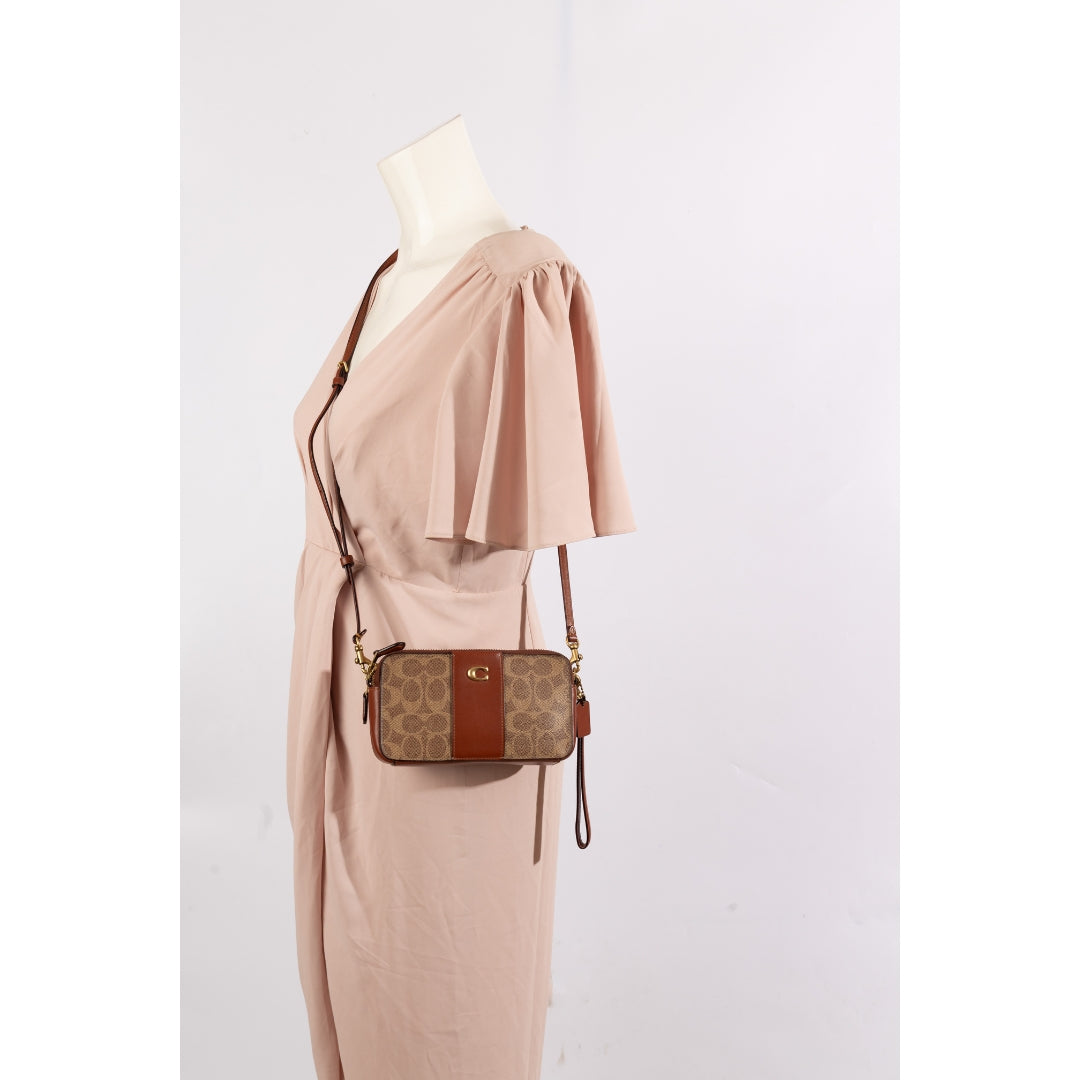 Coach Kira Crossbody In Colorblock Signature Canvas